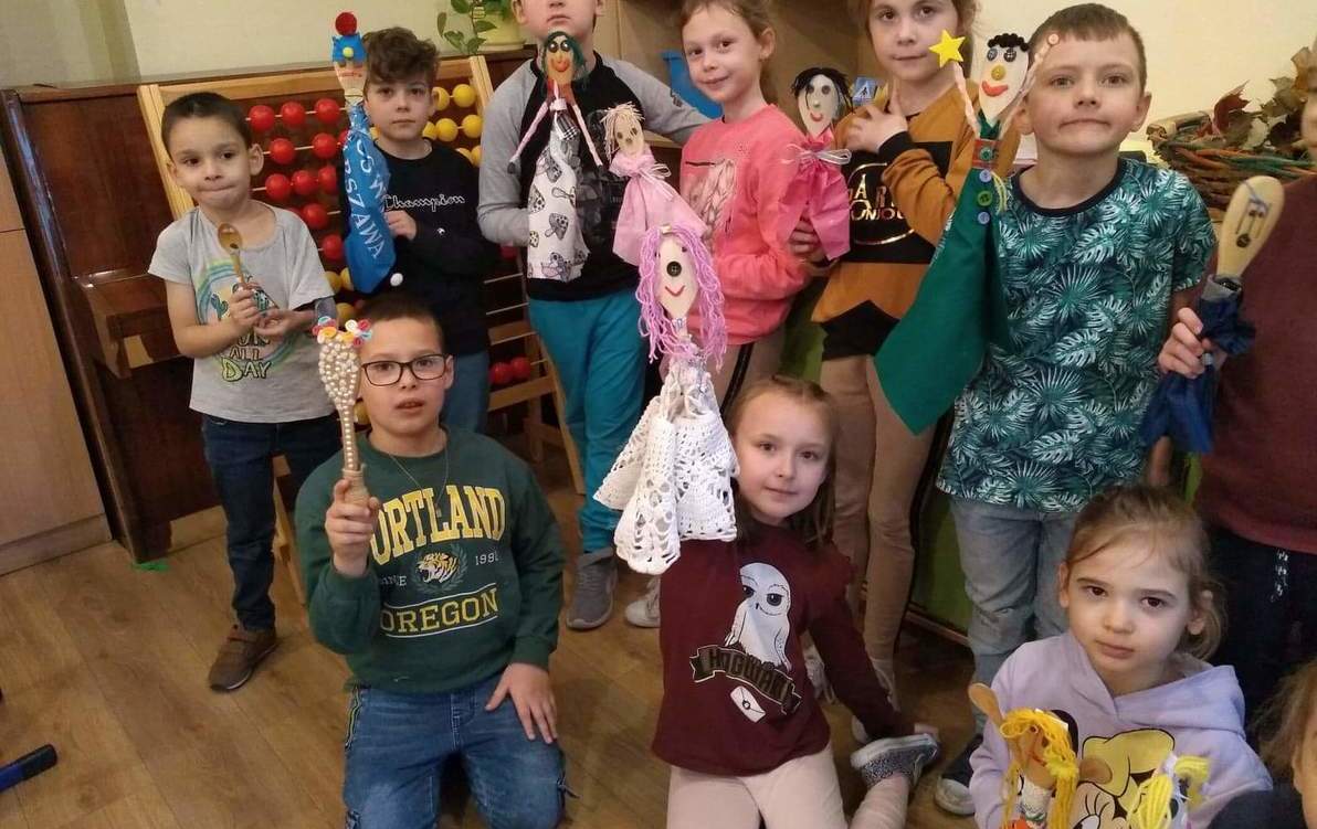 Zdjęcie do Kukiełki w klasie 1B