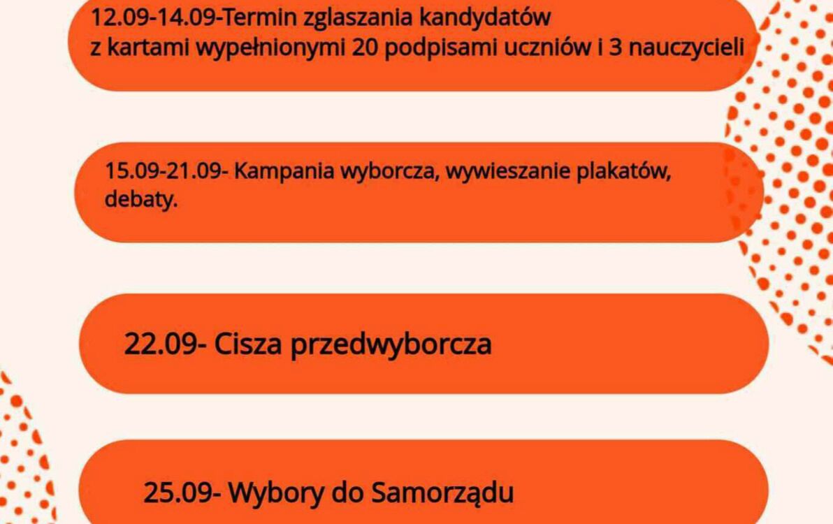 Zdjęcie do Harmonogram wybor&oacute;w do samorządu